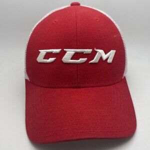 CCM Trucker Hat Cap Adjustable Snapback Adjustable Mesh OSFA